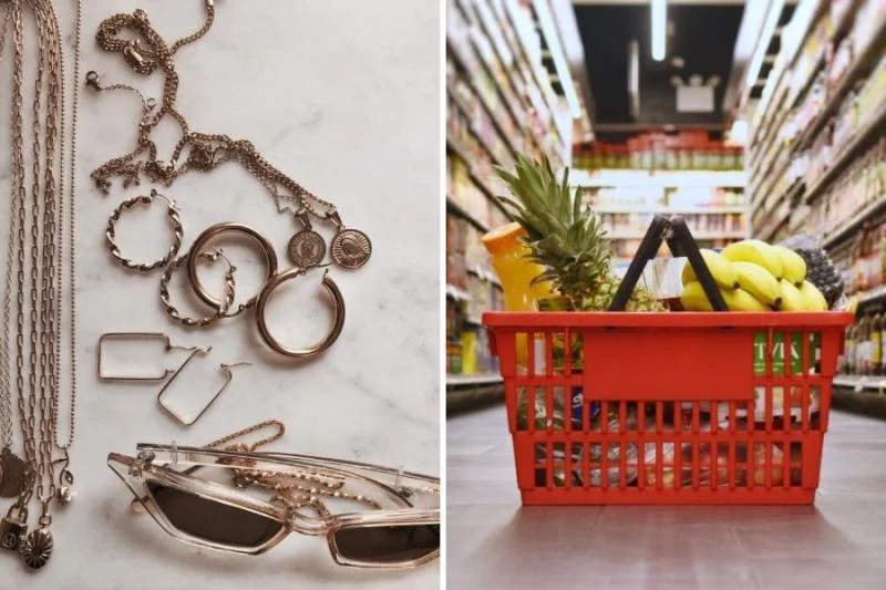 Difference Between Groceries and Accessories