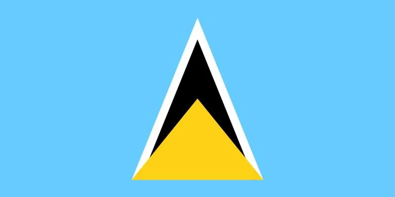 Flag of Saint Lucia