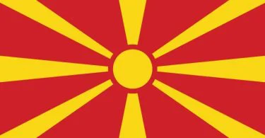 Flag of North Macedonia