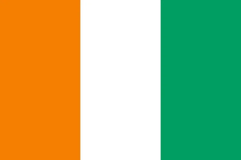 Flag of Côte d'Ivoire (Ivory Coast)