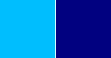 Difference Between Navy Blue and Sky Blue