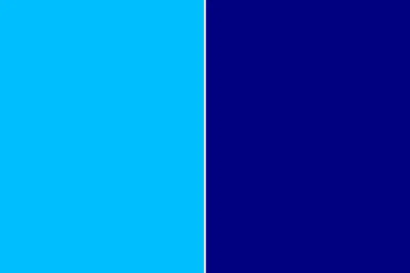Difference Between Navy Blue and Sky Blue