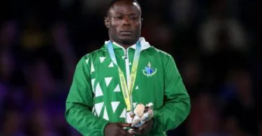 Ebikewenimo Welson is a freestyle wrestler and member of the Nigerian national wrestling team. He has been victorious at the Commonwealth Games on four separate occasions and the African Games on three separate occasions.