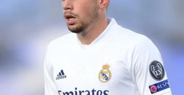 Federico Valverde is a professional footballer from Uruguay who now plays for Real Madrid in Spain as well as the national team of Uruguay. He holds the position of central midfielder for both teams.4